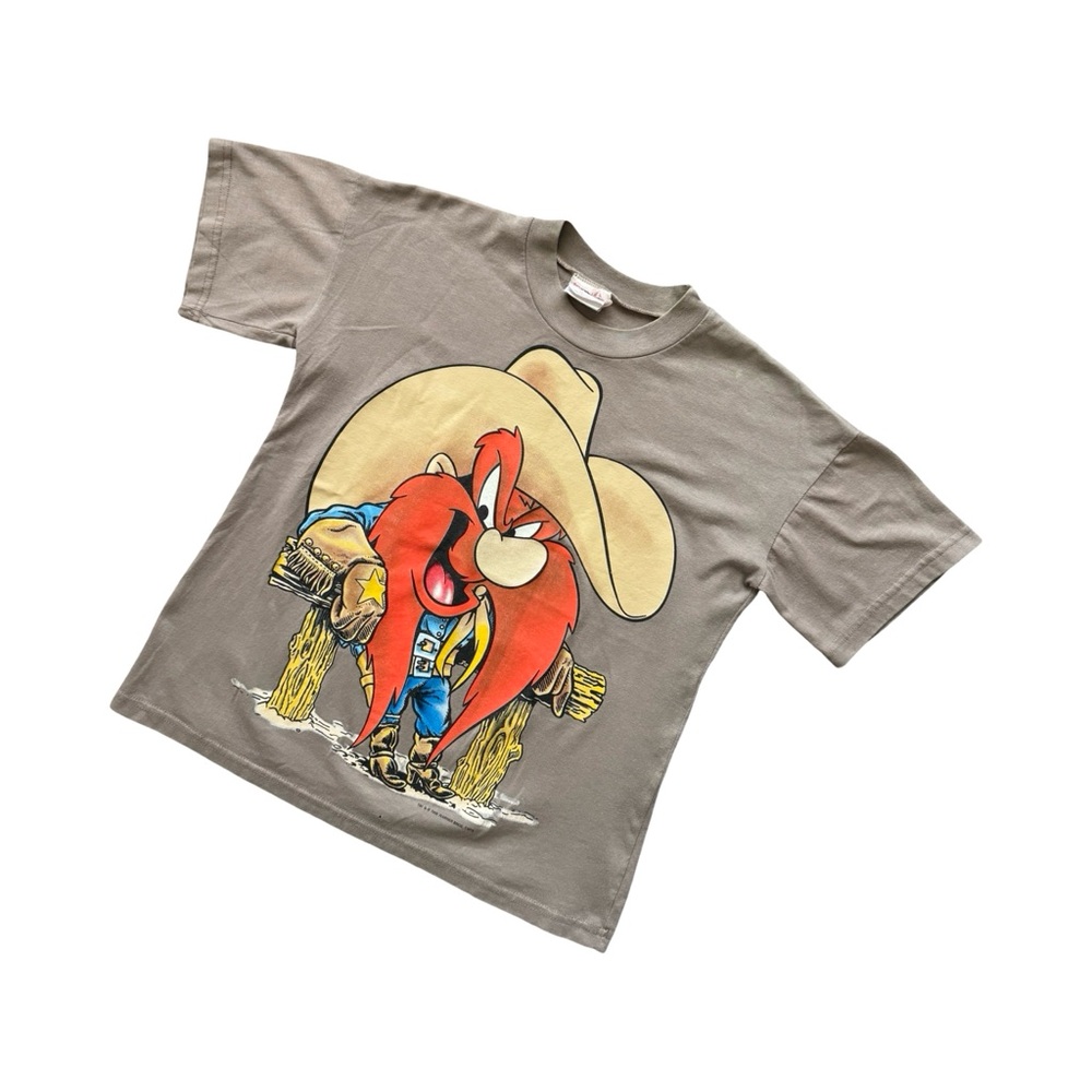 Vintage 1996 Yosemite Sam Looney Tunes Big Face T-Shirt